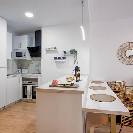アパート 3 Pax Renovado Centro Wifi Ascensor Playa A 5 Min Parking